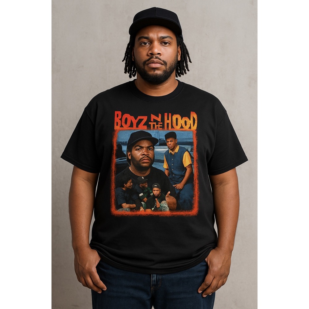 Boyz n the Hood Ice Cube‎ Graphic T-Shirt Black XL